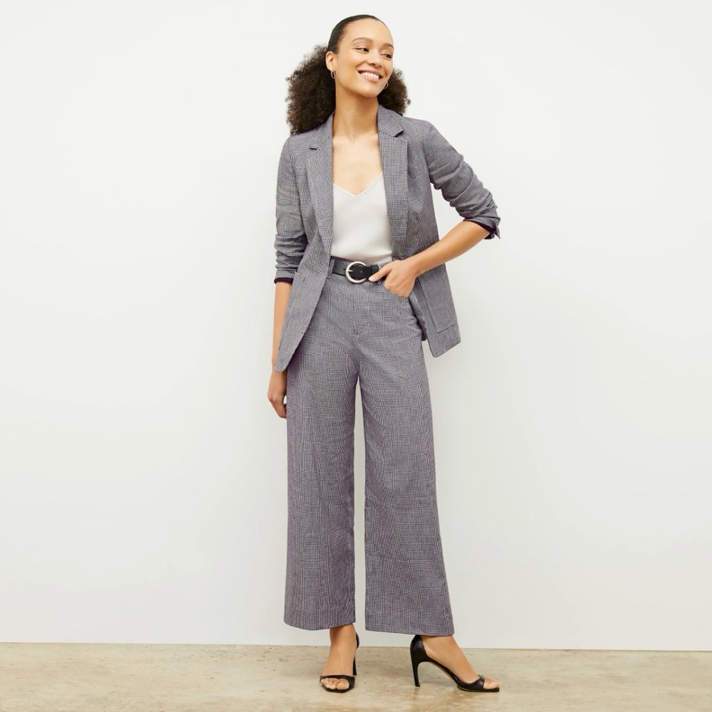 MM Lafleur Milo Pants Gingham Linen